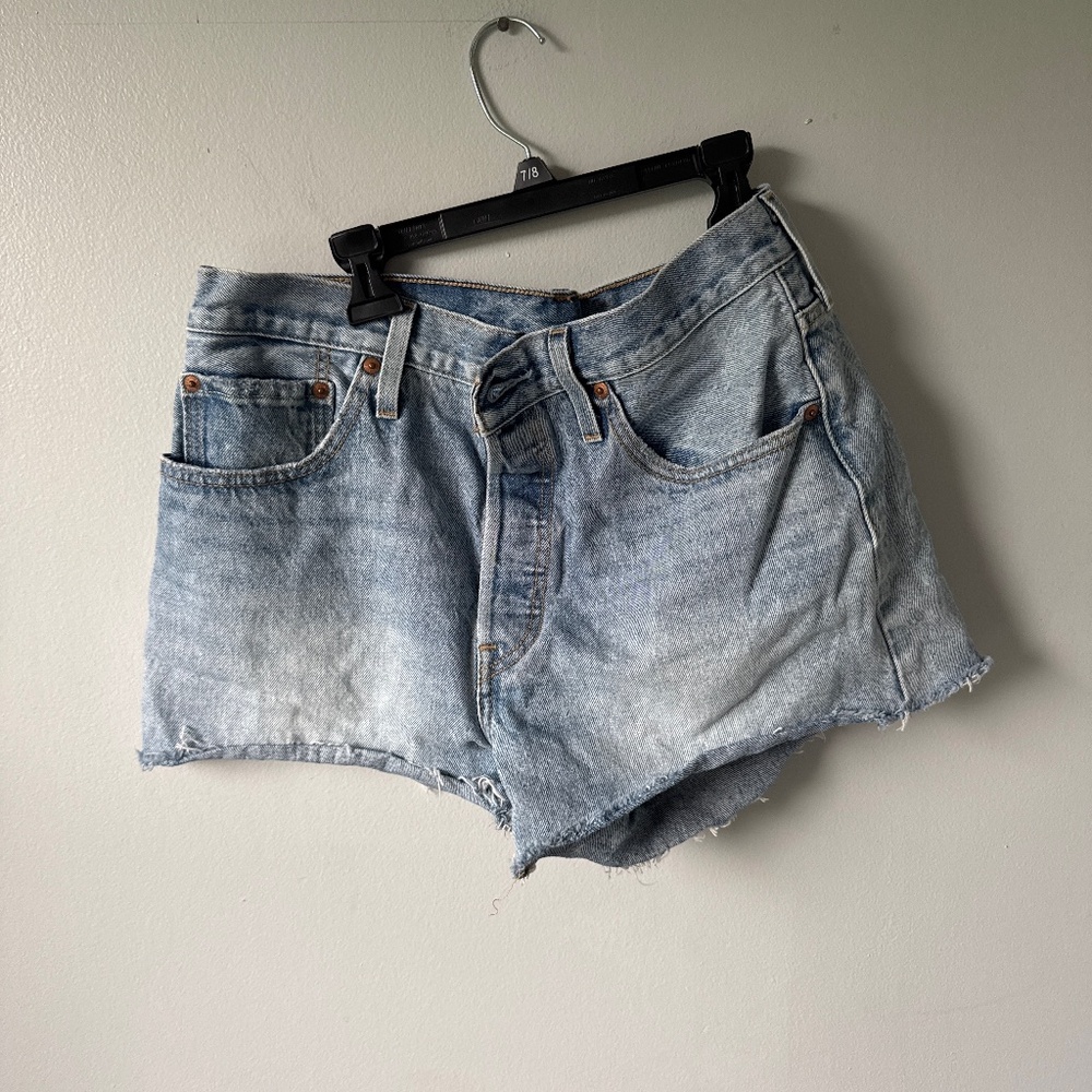 Levi Strauss and company 501 button fly Jean shorts